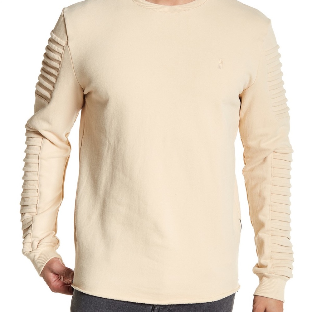 nANA jUDY: Montana Textured Sleeve Sweatshirt